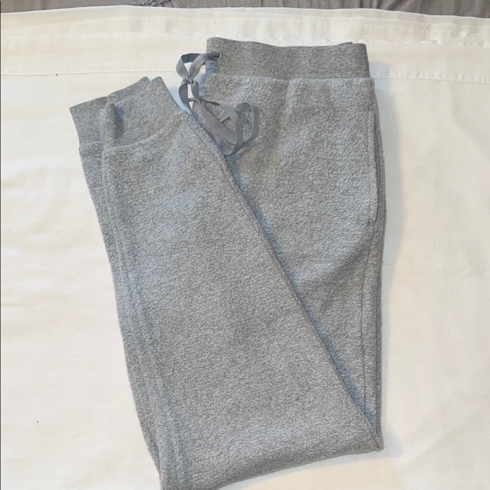 Victoria's Secret Gray Jogger Fleece Pants
